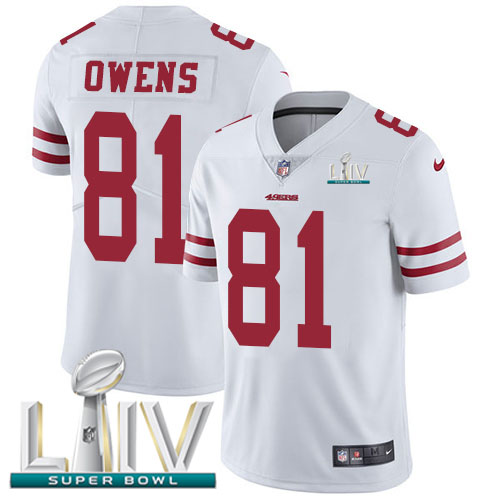San Francisco 49ers Nike #81 Jordan Matthews White Super Bowl LIV 2020 Youth Stitched NFL Vapor Untouchable Limited Jersey->san francisco 49ers->NFL Jersey